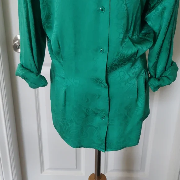 Vintage Silk blouse - Picture 5 of 9